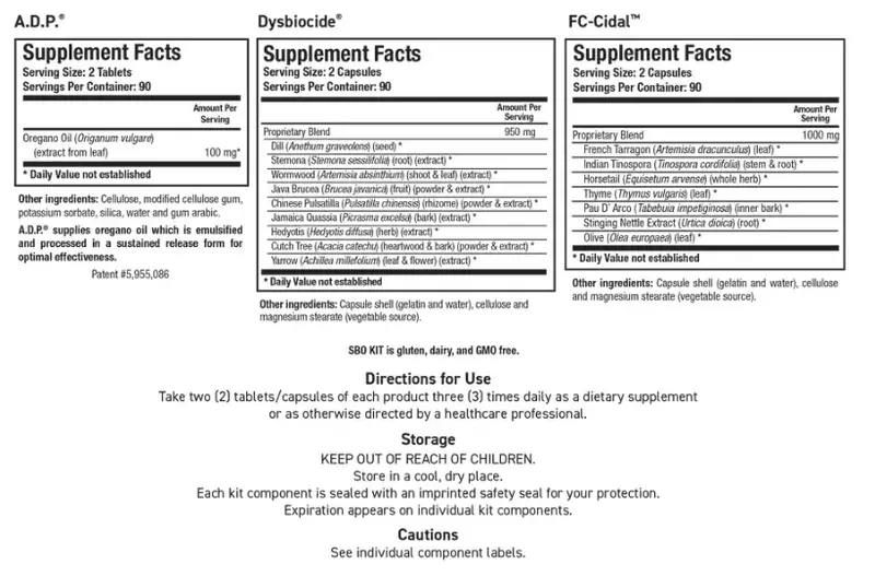 SBO Kit (Biotics)