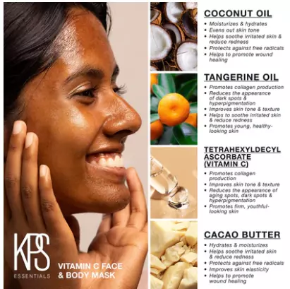Vitamin C Face & Body Treatment KPS Essentials 2.3oz