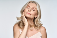 older woman with great skin